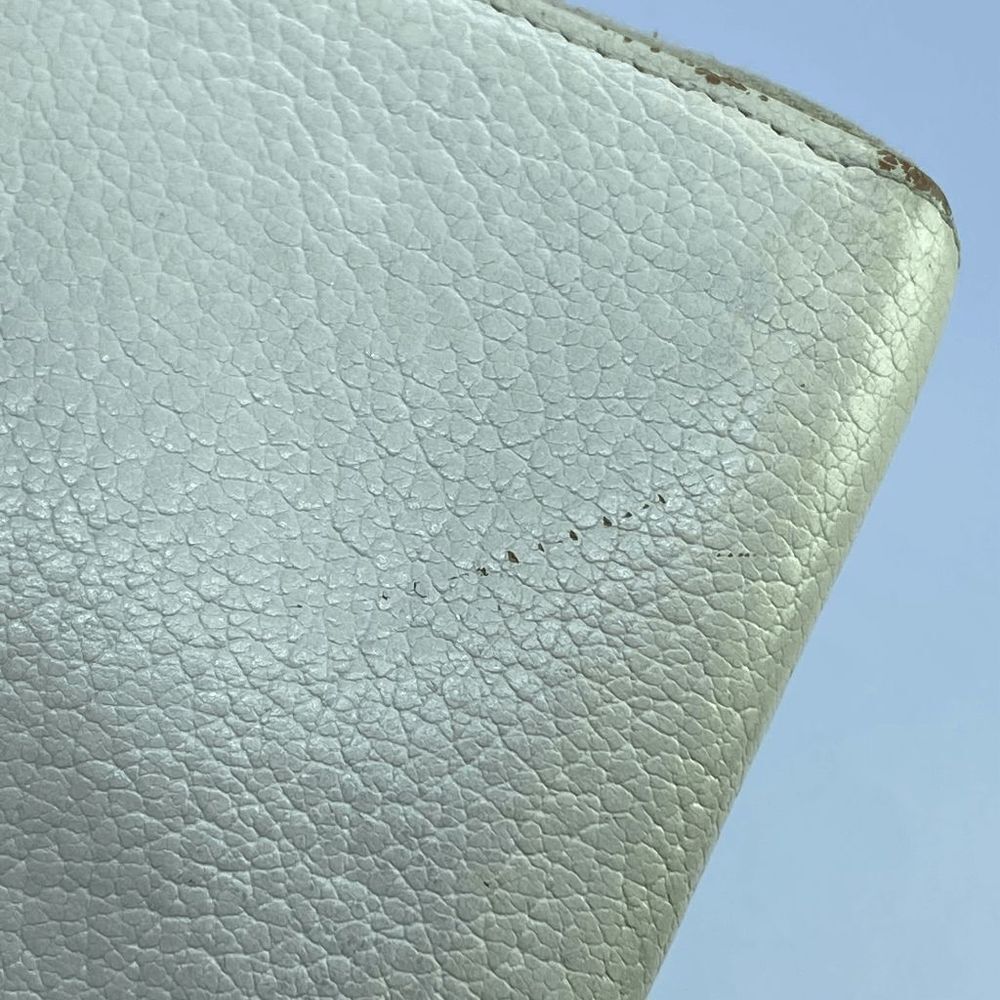 Authentic Miu Miu By Prada Ivory / Off White Leat… - image 5